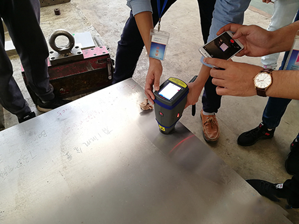 汽車制造企業(yè)手持式光譜分析儀應用案例